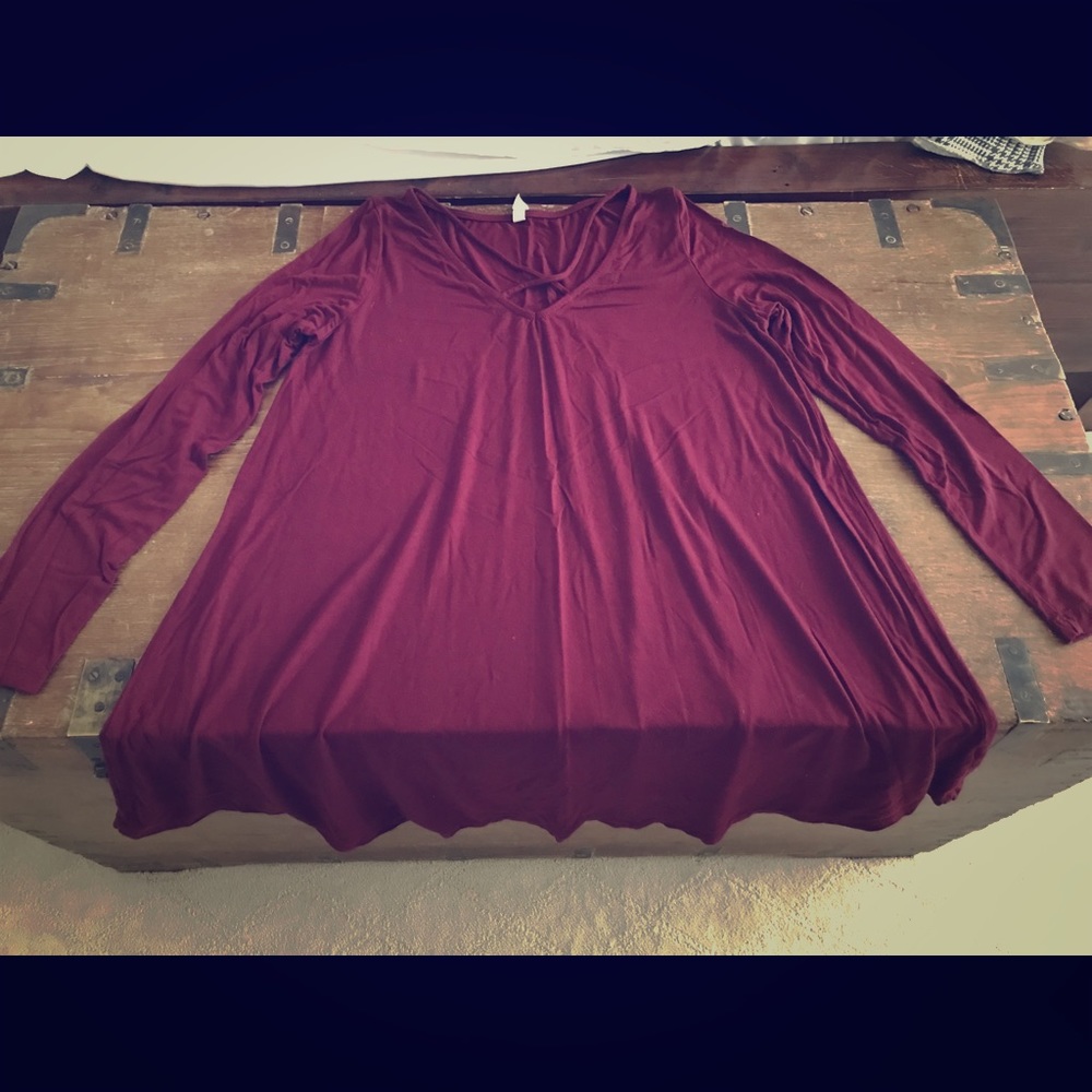 Dress/tunic cross top